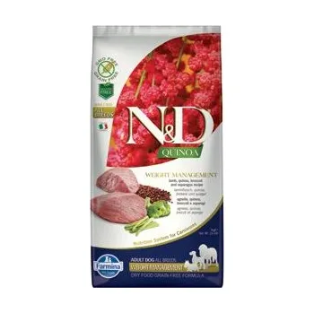 Krmivo pro psa Farmina Pet Foods - N&D N&D QUINOA Dog GF Weight Management Lamb & Broccoli Adult Medium & Maxi 7 kg