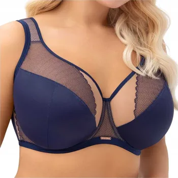 Podprsenka GORSENIA PODPRSENKA VYSTUŽENÁ LUISSE K441/1 85G TMAVĚ MODRÁ