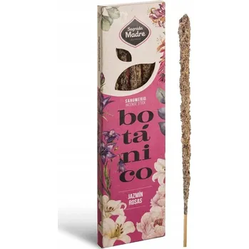 Vonná tyčinka Botanické kadidlo Sagrada Madre - Jasmín/Růže