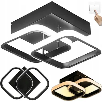 Stropní svítidlo LED VYSOKÝ JAS, MULTIFUNKČNÍ, 3 BARVY SVĚTLA