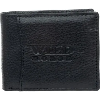 Peněženka Pánská kožená peněženka Wild Horse černá
