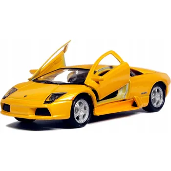 autíčko WELLY LAMBORGHINI MURCIELAGO ŽLUTÝ 1:34 NOVÝ KOVOVÝ MODEL 42317