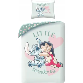 Povlečení Dětské povlečení Lilo a Stitch 140x200 Halantex 100% bavlna Disney Sticz