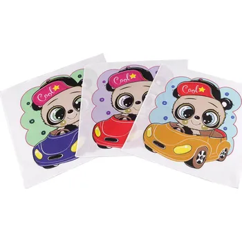 Dětský obrázkový kapesník, velké, 4 mix vzorů auto