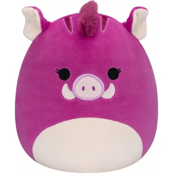 plyšák SQUISHMALLOWS FIALOVÁ HAPPY BOAR JENNA 1 9 Cm