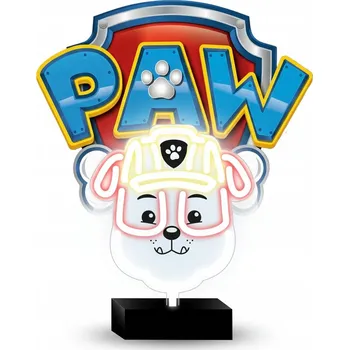 Dekorativní svítidlo LED neonová lampa pro děti Rubble z Tlapkové patroly – USB dekorace