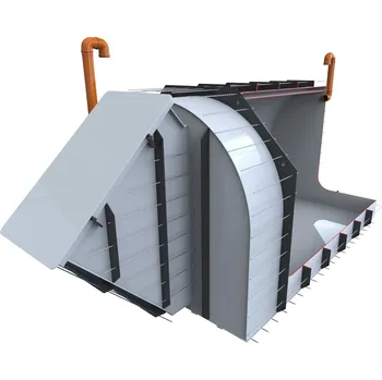 Zahradní domek Sklep a úkryt Quick 1 Typ uložení: K obetonování, Délka: 4000 mm