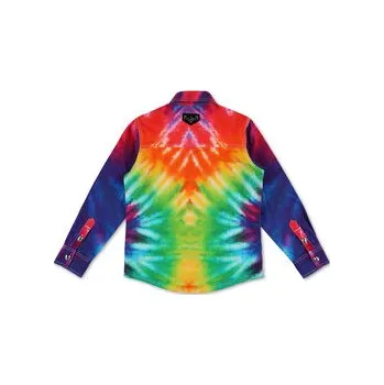 Pánská móda PHILIPP PLEIN džínová košile 4167 Barevná Basic Fit 4