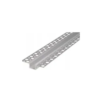 LED osvětlení LED profil Masterled zapuštěný 2 m, transparentní kryt