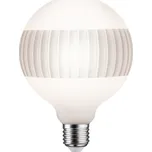 PAULMANN VÝPRODEJ VZORKU LED G125 Modern Classic dekorativní pruh černá mat šrafovaná E27 2.700K stmívatelné - PAULMANN P 28743