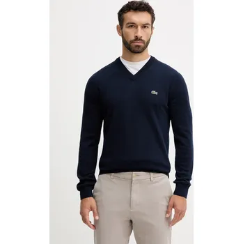 Pánský svetr Svetr Lacoste AH1951 námořnická modř 59X, vel. S