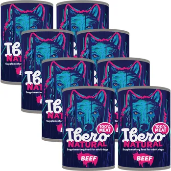 Krmivo pro psa Ibero Natural Dog Adult Beef - 8x1200g