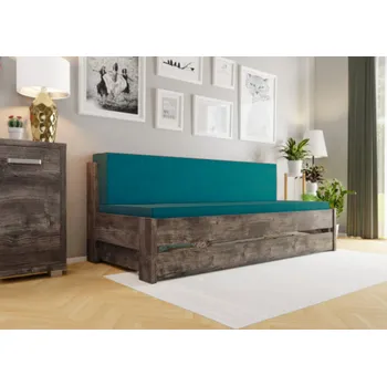 Postel Rozkládací postel Betka Dub Whiteriver šedohnědý Bombay 57