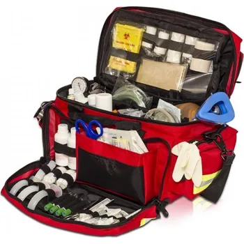 Lékárnička Zdravotnická brašna Emergency Large - vybavení ProFireman, 38 litrů, červená