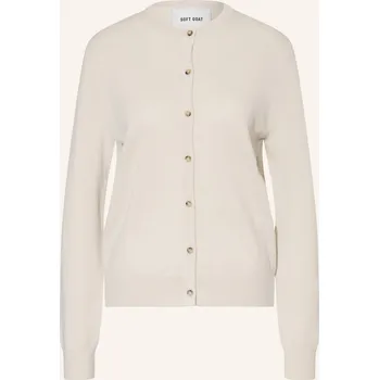 Dámský svetr Soft Goat Dámský Pletený Kardigan Z Kašmíru, béžová, 40