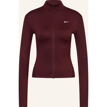 Dámská mikina Nike Dámská Tréninková Bunda One, tmavě červená, 42