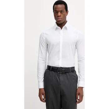 Pánská košile Košile Calvin Klein LV019EU060 bílá 00X, vel. 43