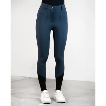 Jezdecké kalhoty FAGER Rajtky Hybrid Freya Fager, poloviční sed, dámské, navy 44