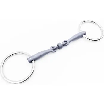 Udidlo pro koně Udidlo stihlové dvakrát lomené (bradoon) Titanium Alice Fager 15 cm