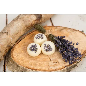bomba do koupele Olejová šumivka do koupele - Levandule