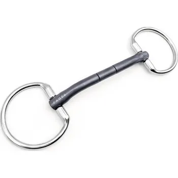 Udidlo pro koně Udidlo olivové nelomené Barrel Titanium Nikita Fager 10,5 cm