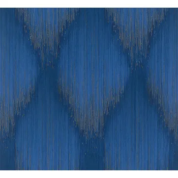 Tapeta Vliesová tapeta na zeď, modro-zlatá, grafický vzor, 35808, Papis Loveday Fashion Icon, Marburg