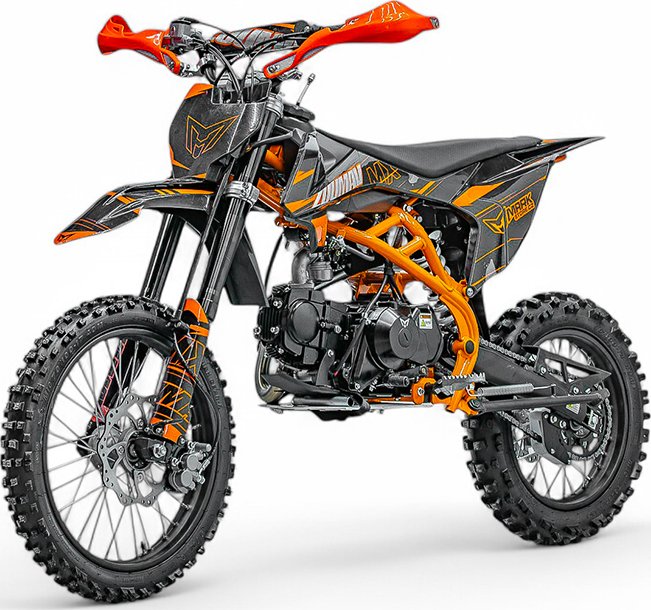 ZUUMAV© Pitbike Markstore - Zuumav K3 125 ccm 17/14 manuál - oranžová
