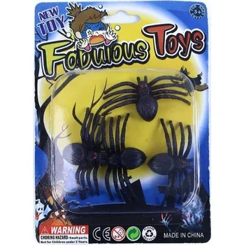 Party dekorace Pavouci Halloween Dekorace Ozdoby Pavouci na Halloween 60 ks