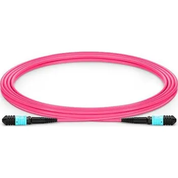 Počítačové příslušenství XtendLan FO patch MPO(f)-MPO(f), 3m, OM4, 12/12, kabel kulatý 3mm, přímý (Type A)