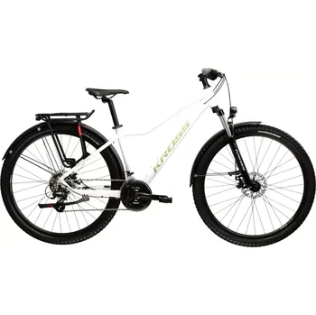 Horské kolo KROSS LEA 2.0 EQ, rám 15" (S), model 2026, pneu 27,5", barva bílá/zlatá - ZDARMA dopravné, seřízení, odborná montáž a sada světel! (Záruka nejlepší ceny. Nalezli jste někde lepší cenu? Napište nám a zkusíme ji trumfnout! )