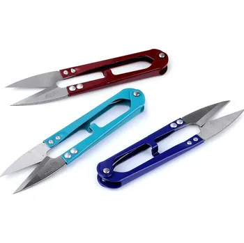 Krejčovské nůžky Nůžky cvakačky délka 11 cm, střední, mix náhodných barev