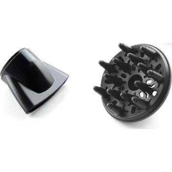 Fén DÁREK PRO ŽENY FÉN NA VLASY ČERNÝ S REGULACÍ A DIFUZÉREM