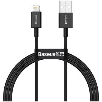 Datový kabel Baseus CALYS-A01 Superior Fast Charging Datový Kabel USB to Lightning 2.4A 1m Black