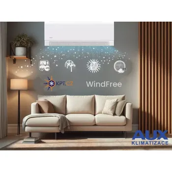 Klimatizace Vnitřní jednotka pro MULTISPLIT C-Smart Premium 2,7 kW Bezprůvanová nástěnná klimatizace AUX-09CA/I_(UV) (Montáž klimatizace koncovému zákazníkovi musí být provedena dle příslušných právních předpisů pouze oprávněnou osobou/firmou. Případně zajistíme mont