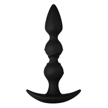 Anální kolík FORTO F-42R anální korále - černé