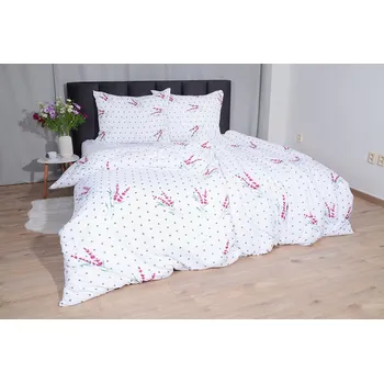 Povlečení Povlečení mikrosatén 4dílné LEVANDA fuchsiové