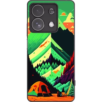 Pouzdro na mobilní telefon Picasee silikonový černý obal pro Xiaomi Redmi Note 13 Pro 4G - Whistler