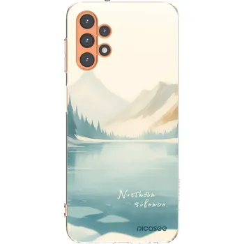 Pouzdro na mobilní telefon Picasee silikonový průhledný obal pro Samsung Galaxy A13 4G A135 - NOTHERN SILENCE