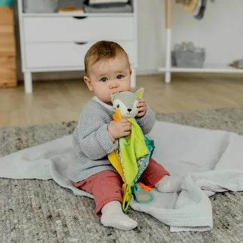 Hračka pro nejmenší FEHN Muchláček Deluxe Liška DoBabyDoo