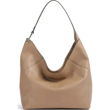 Kabelka Furla Lara L - Velká kabelka v světle hnědá, kůže, 50546882 | Kabelky pro ženy & muže