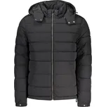 Černá zimní bunda s kapucí GUESS JEANS Other 3499796