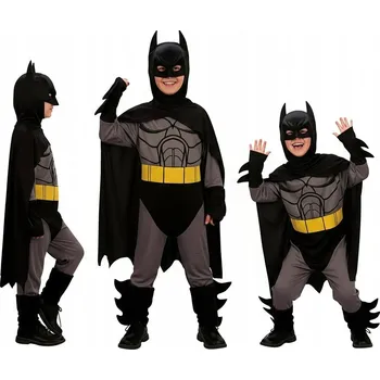 Karnevalový kostým Kostým, dětský převlek Batman Netopýr, velikost 130/140 cm