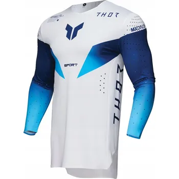 Moto bunda MIKINA NA MOTOKROS THOR SPORT SPORTMODE NAVY/WHITE L