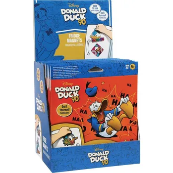 Obraz COLORINO MAGNET NA MAGNETY NA LEDNIČKU SMĚS 2 VZORŮ S KAČEŘEM DONALDEM
