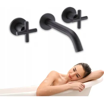 Vodovodní baterie Umyvadlová baterie pod omítku Silla VERANNI černá