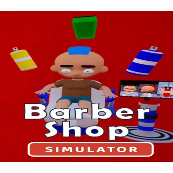 Počítačová hra Barber Shop Simulator