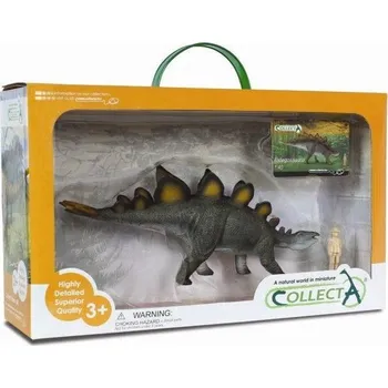 Dinosaurus Stegosaurus Deluxe v krabici s okénkem
