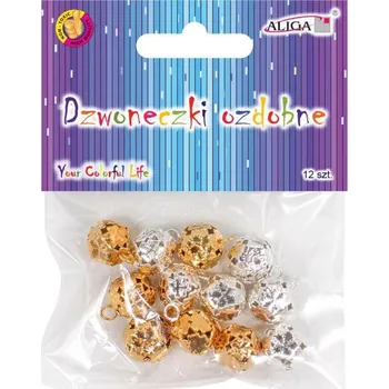 Ozdobné rolničky - barevné 1,3 cm