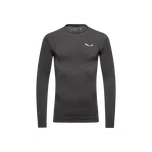 Salewa Zebru Med Warm Amr M L/S Tee 48/M tmavě šedá - 10 % pro přihlášené BFEXTRA10