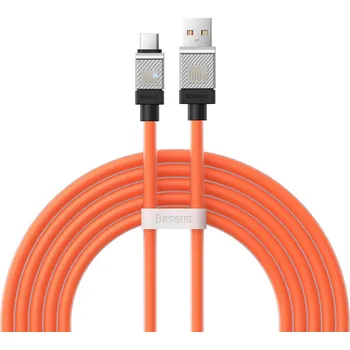 Datový kabel Baseus CoolPlay CAKW000707 kabel USB / USB-C / 2m / 100W oranžový